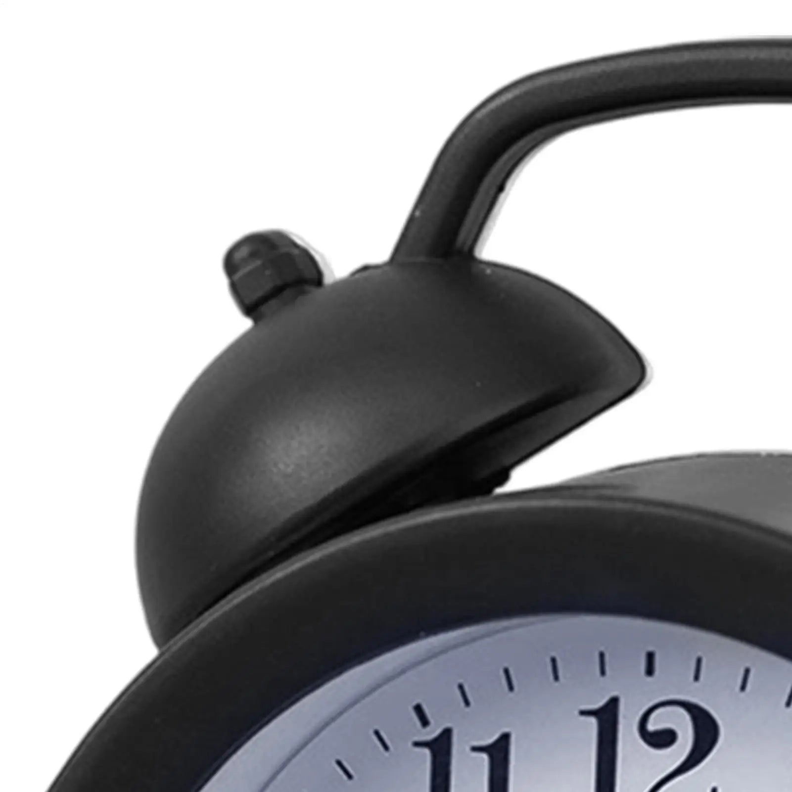 Retro Alarm Mechanical Double Bell Home Office Desktop Metal Alarm Clock Desk Table Analog Clock Silent for office home Oasis Select