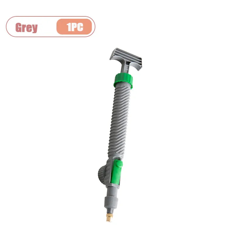 Universal Bottle Spray Nozzle Multi-Function Sprayer for Disinfection Plant Care Car Washing Garden Use Essential Garden Tool Oasis Select Grey-1PC