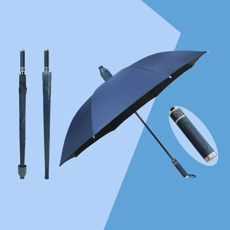 Waterproof umbrella double automatic plus large car umbrella with cover special umbrella for rainstorm Oasis Select