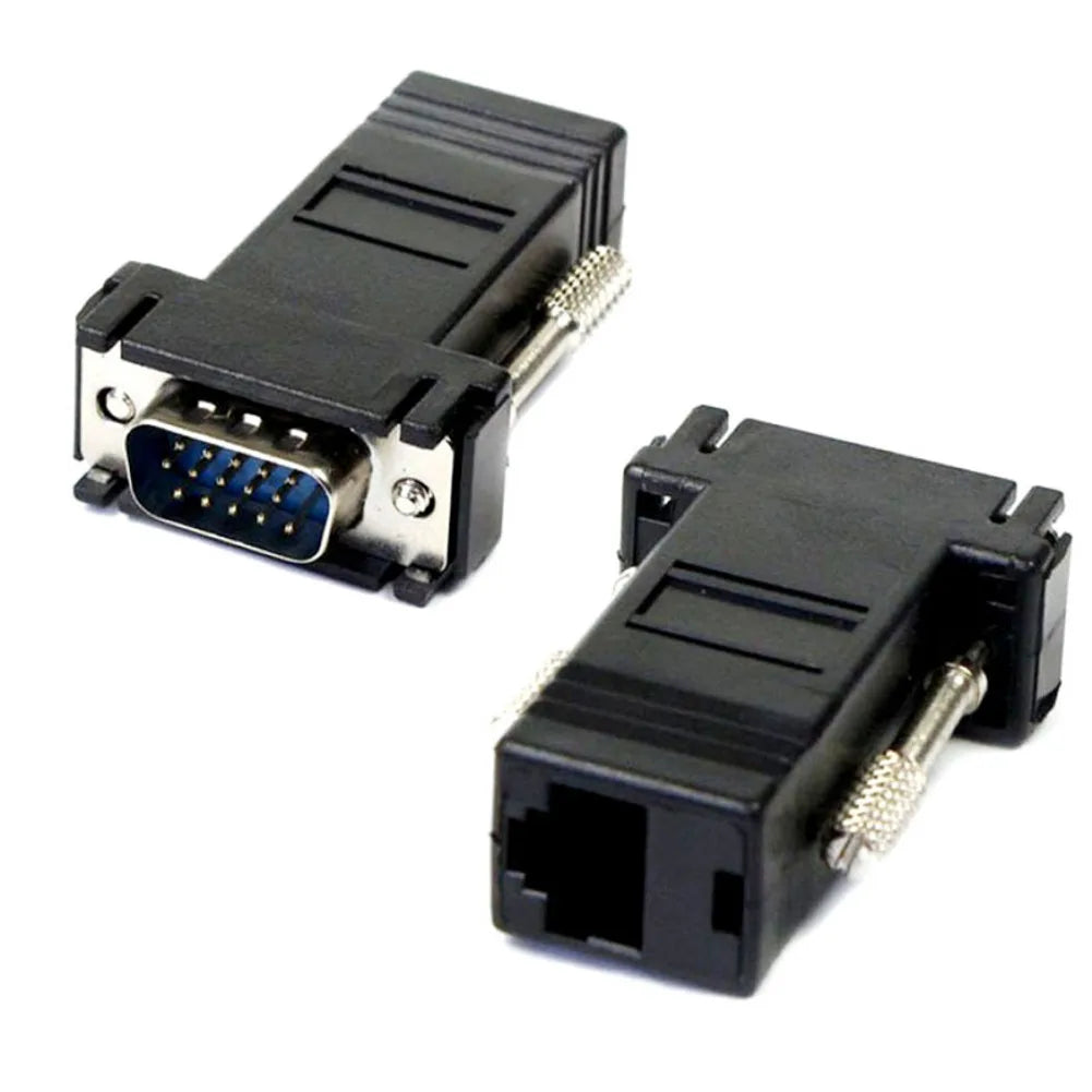 Signal Transmission Network Cable Extender Video Signal Extension Bi-directional Conversion CAT5E CAT6 Compatible Oasis Select