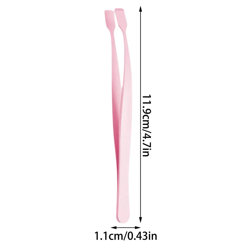 Lash Applicator Tool Eyelash Cluster Applicator Tweezers Non Slip Precise Professional Makeup Tool for Travel Salon Separating Oasis Select