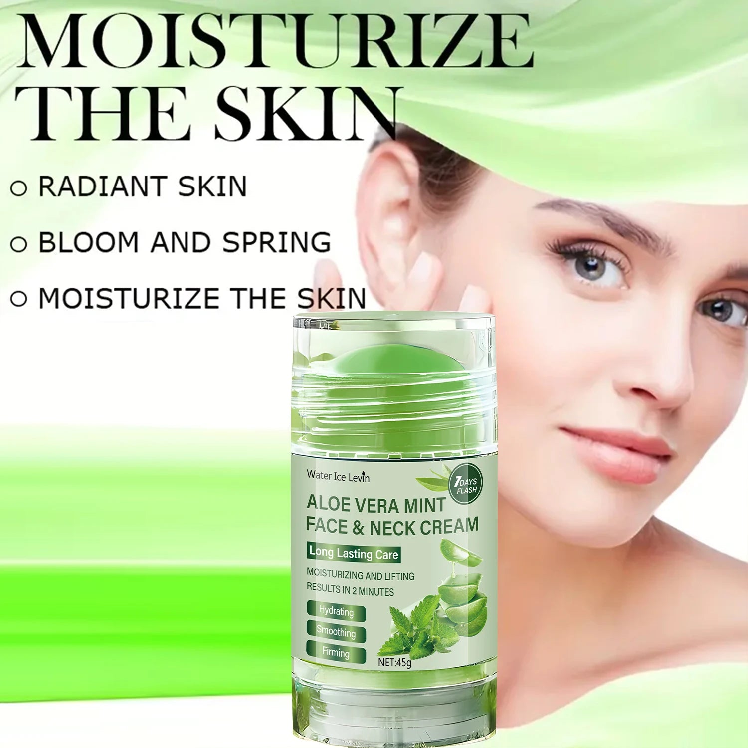 Aloe Vera Facial Firming Cream 45g – Moisturize & Firm Skin Facial Firming Cream Oasis Select