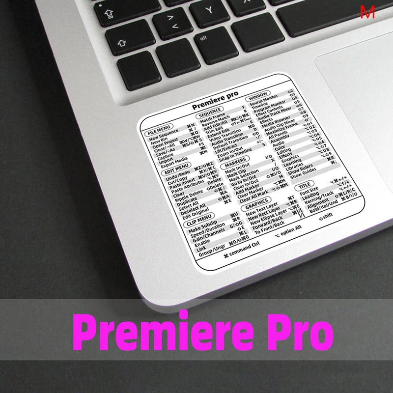 Windows PC Keyboard Shortcut Sticker – 14 Styles | PVC