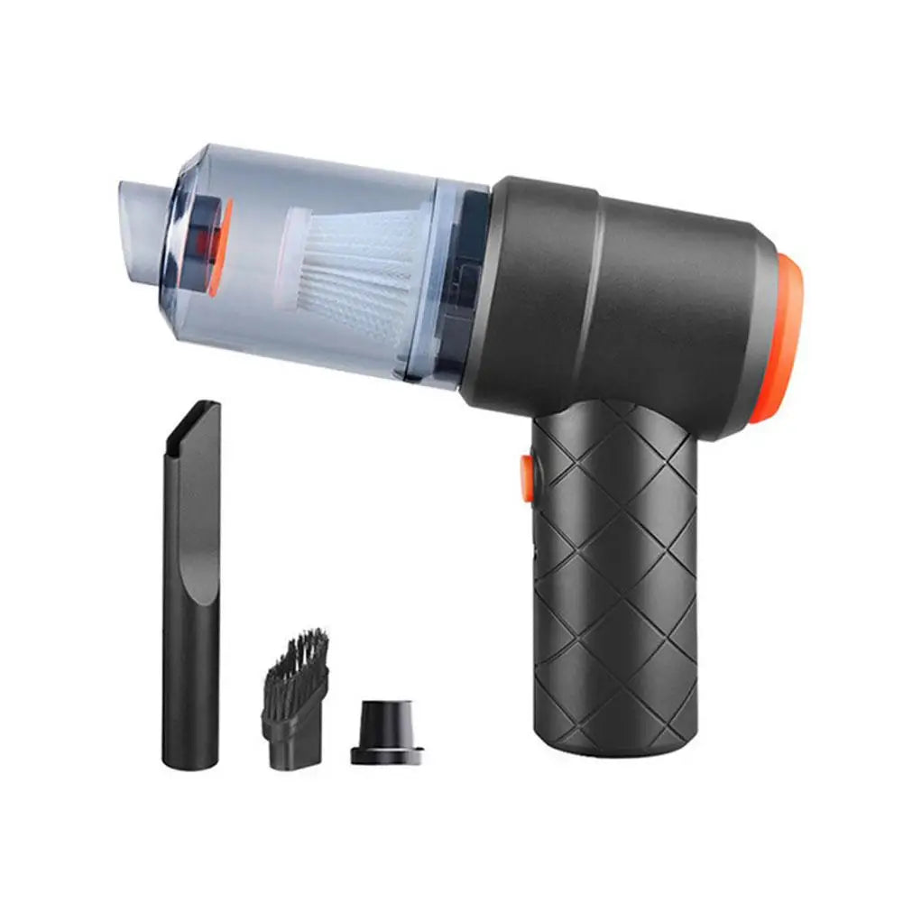 Wireless Car Vacuum Cleaner 120W Cordless Dust Handheld Auto Portabale Vacuum High-power Vacuum Cleaner For Home Office Car Oasis Select Black