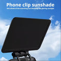Mobile Phone Sunshade Anti-Glare Sun Shade for Phones Smartphone Anti-Glare Sunshade for Outdoor UV Protection Cellphone Guard Oasis Select 1PC