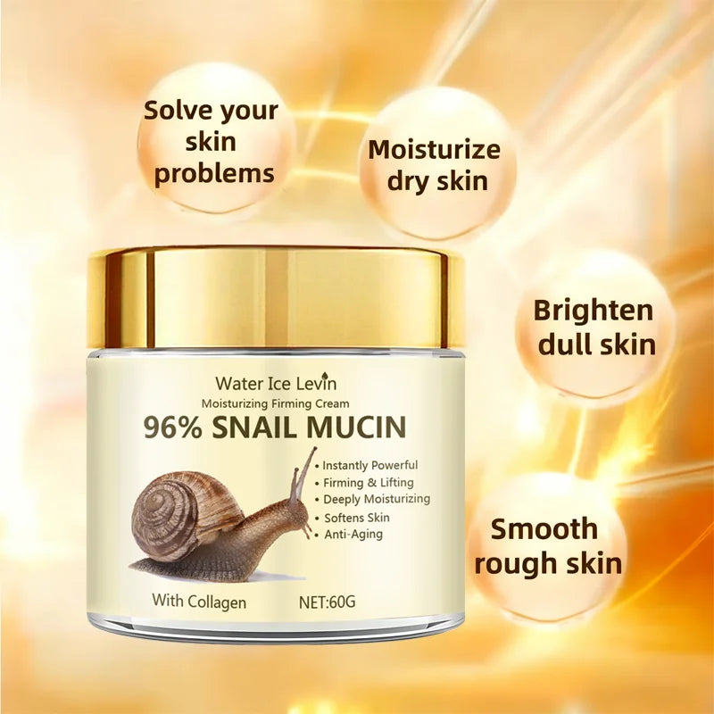 Snail Mucin 96% Firming Cream – Lifting & Wrinkle Reduction Firming Face Cream Oasis Select