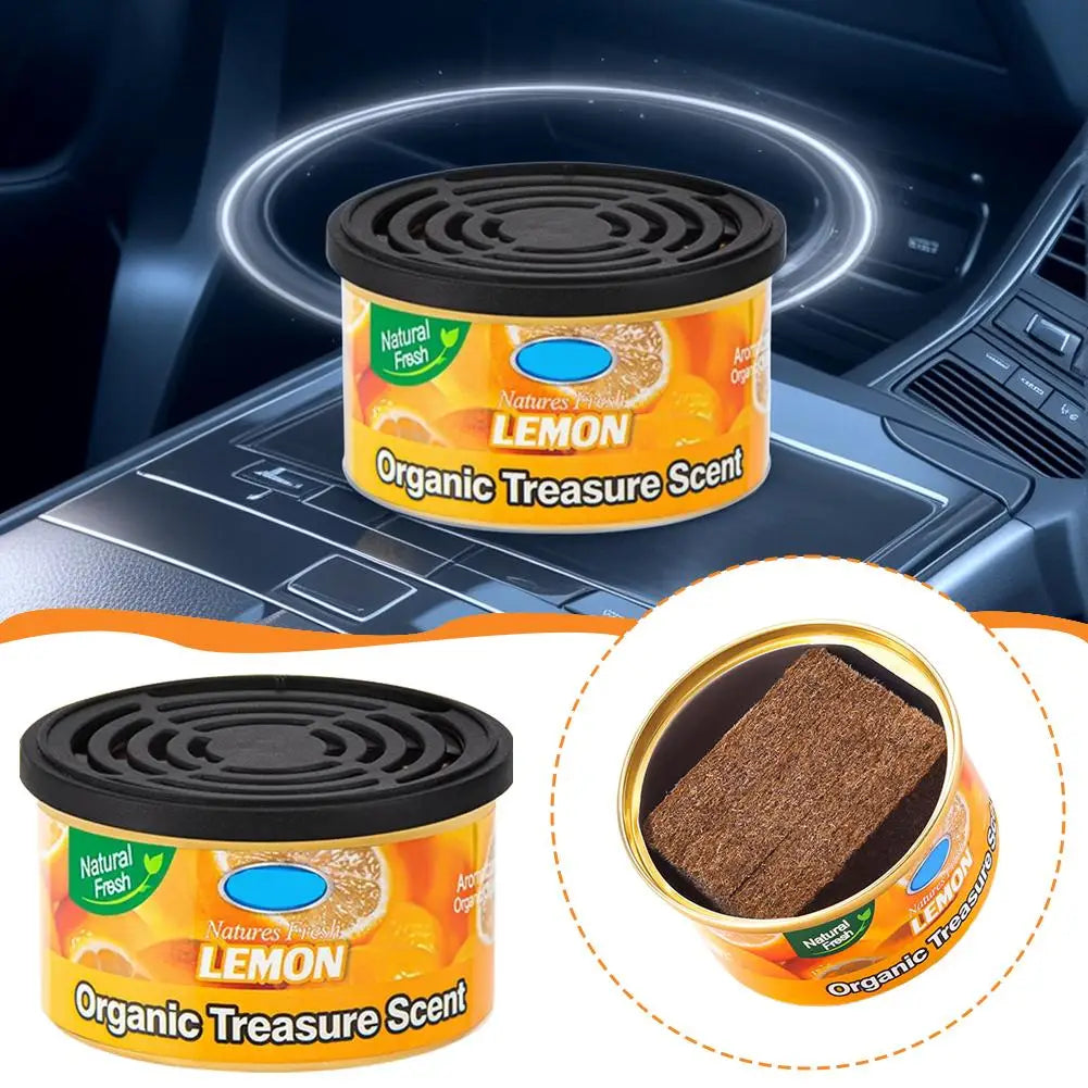 Car Air Freshener Organic Wood Block – Odor Eliminator