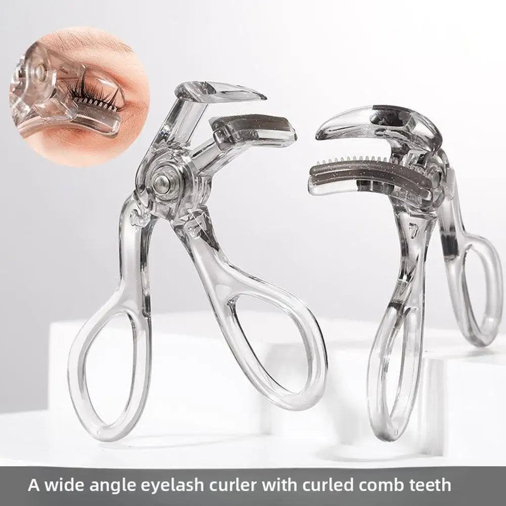 Wide-Angle Eyelash Curler with Comb | Portable Lash Tool Eyelash Curler Oasis Select