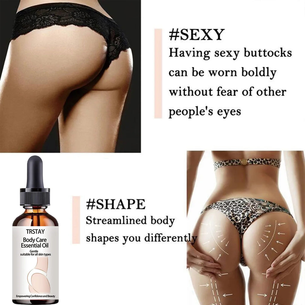 TRSTAY Natural Butt Enhancement Firming Body Oil – Unisex