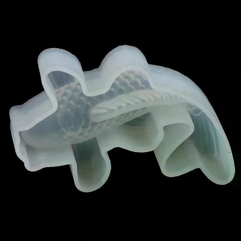 3D Lucky Koi Fish Silicone Mold DIY Resin Casting Art Jewelry Making Craft Epoxy Oasis Select