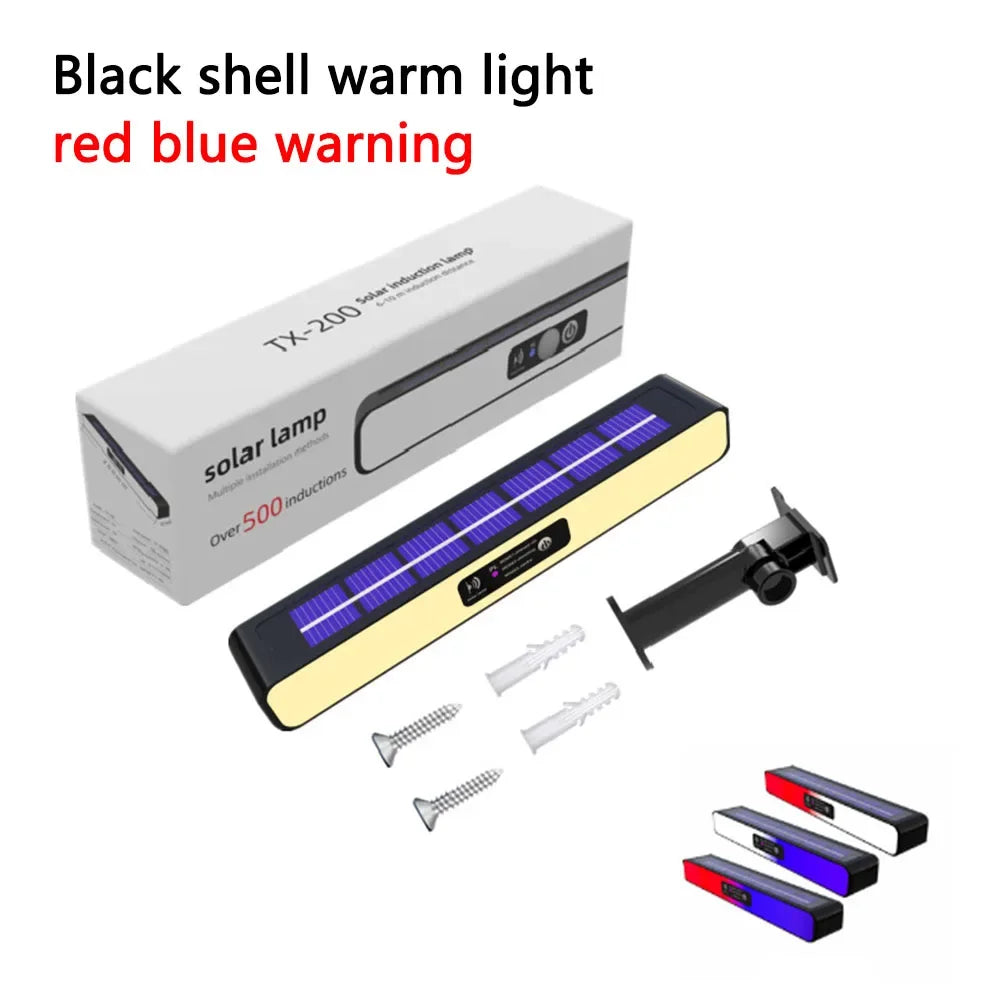 Clip On Solar Motion Sensor Lights Outdoor Waterproof Solar Fence Lights Outside with 36 LEDs Portable Solar Powered Lamps Oasis Select style D 1 Pc
