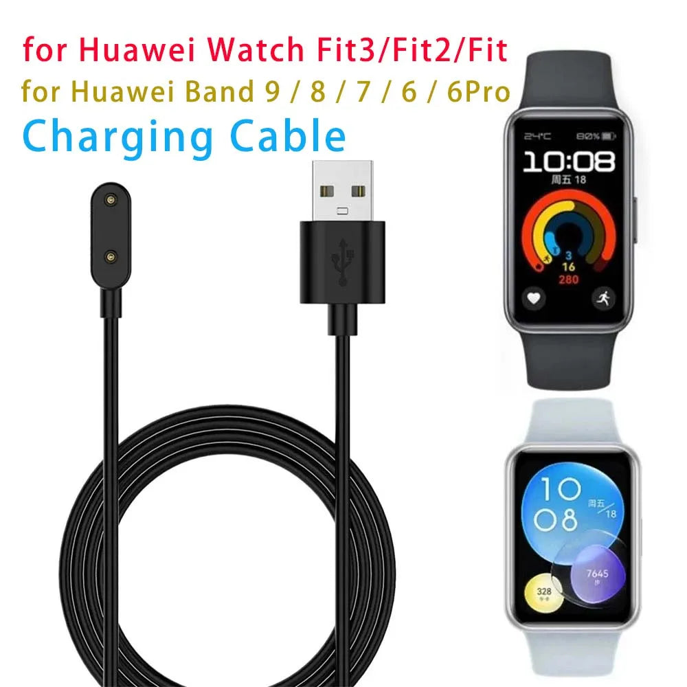 USB Charging Cable for Huawei Band 9/8/7/6 & Watch Fit 3/2 Smartwatch Charger Cable Oasis Select