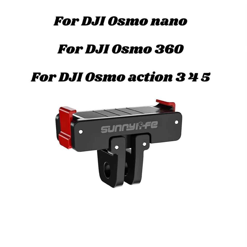 Magnetic Quick Release Mount for DJI Osmo & Insta360 Cameras