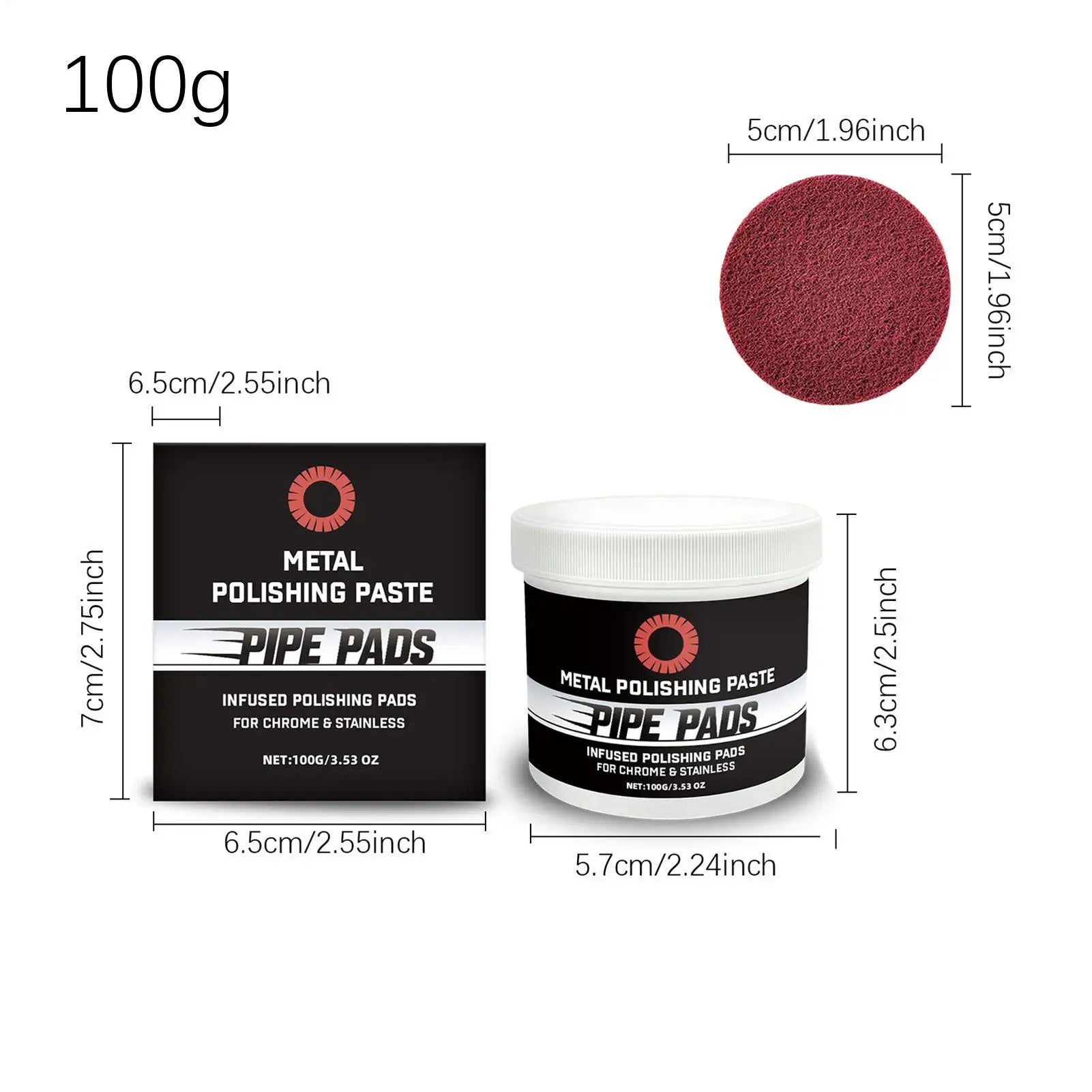 Metal Polishing Paste Multifunctional Cleaner For Appliances Stainless Steel Scratches Remover Cream For Aluminum Chrome Oasis Select