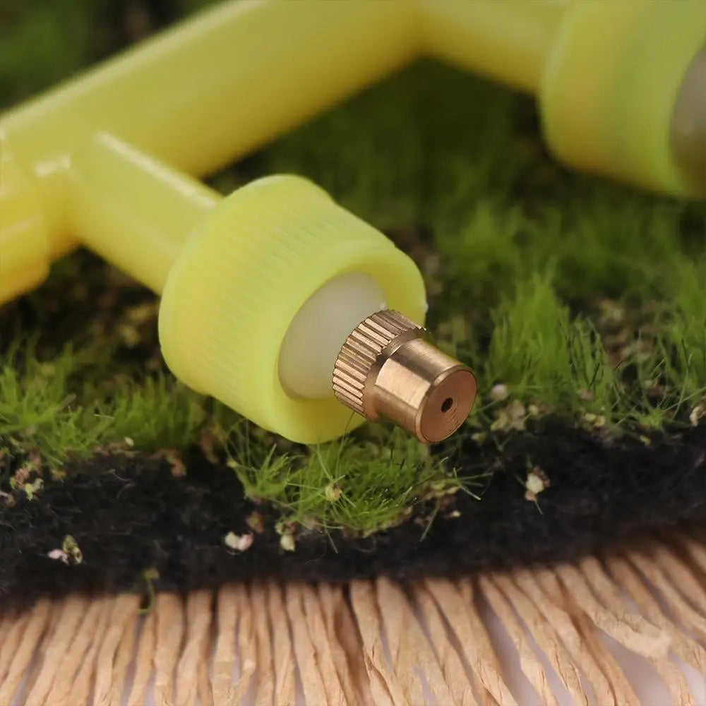 Generic Brass Spray Nozzle Deinsectization Cooling Watering Nozzle 2/3/4 Hole Water-saving Atomizing Nozzle Vegetable Oasis Select