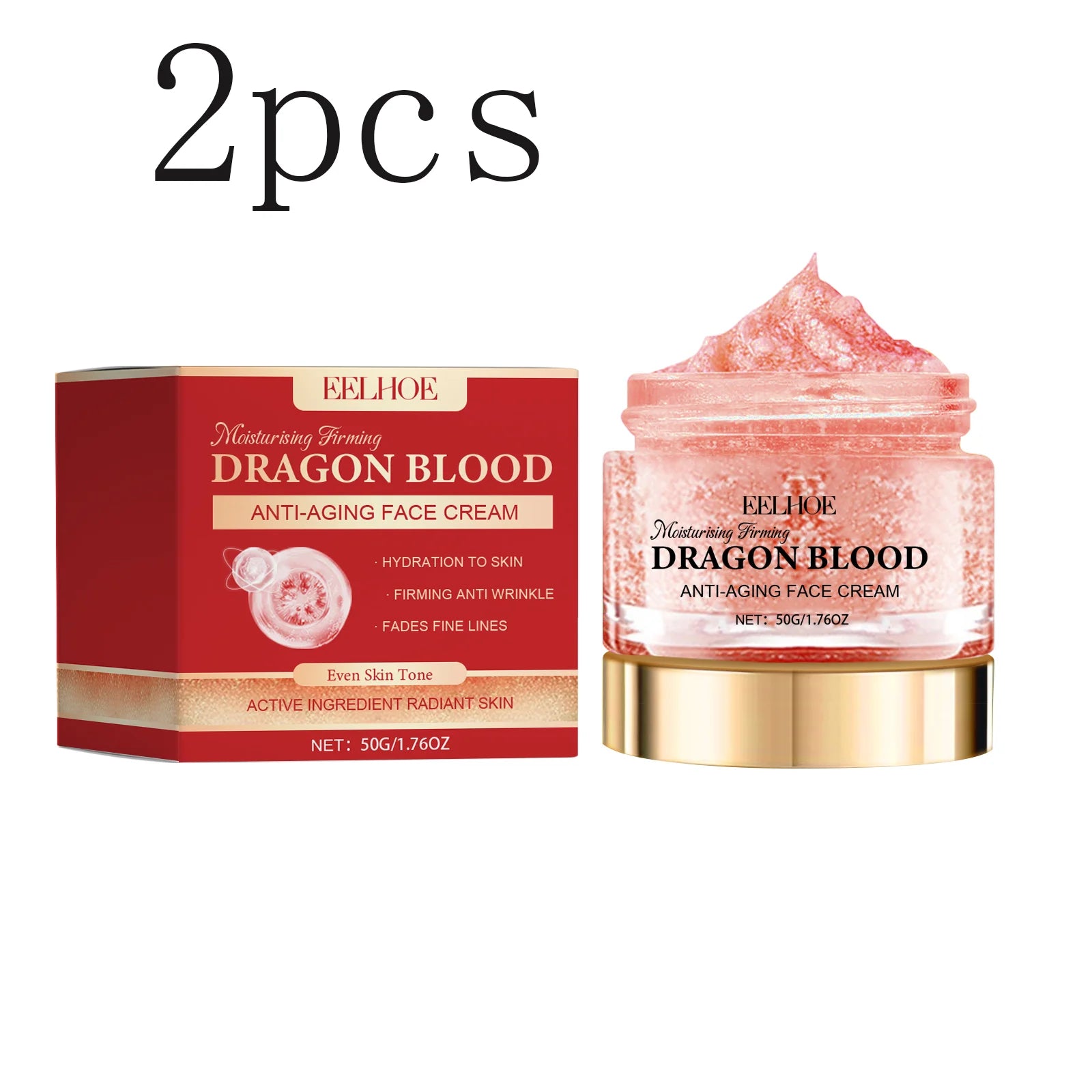 Eelhoe Dragon's Blood Moisturizing Cream – Anti-Aging 50g