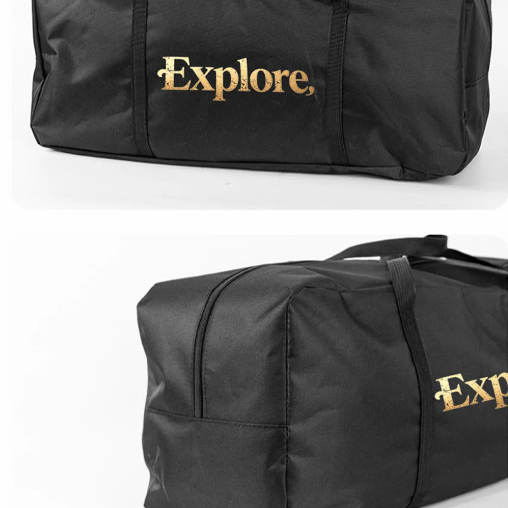 Heavy Duty 600D Oxford Waterproof Storage Bag Portable Camping Tent Fishing Travel Duffle Bag With Thick Handle Oasis Select
