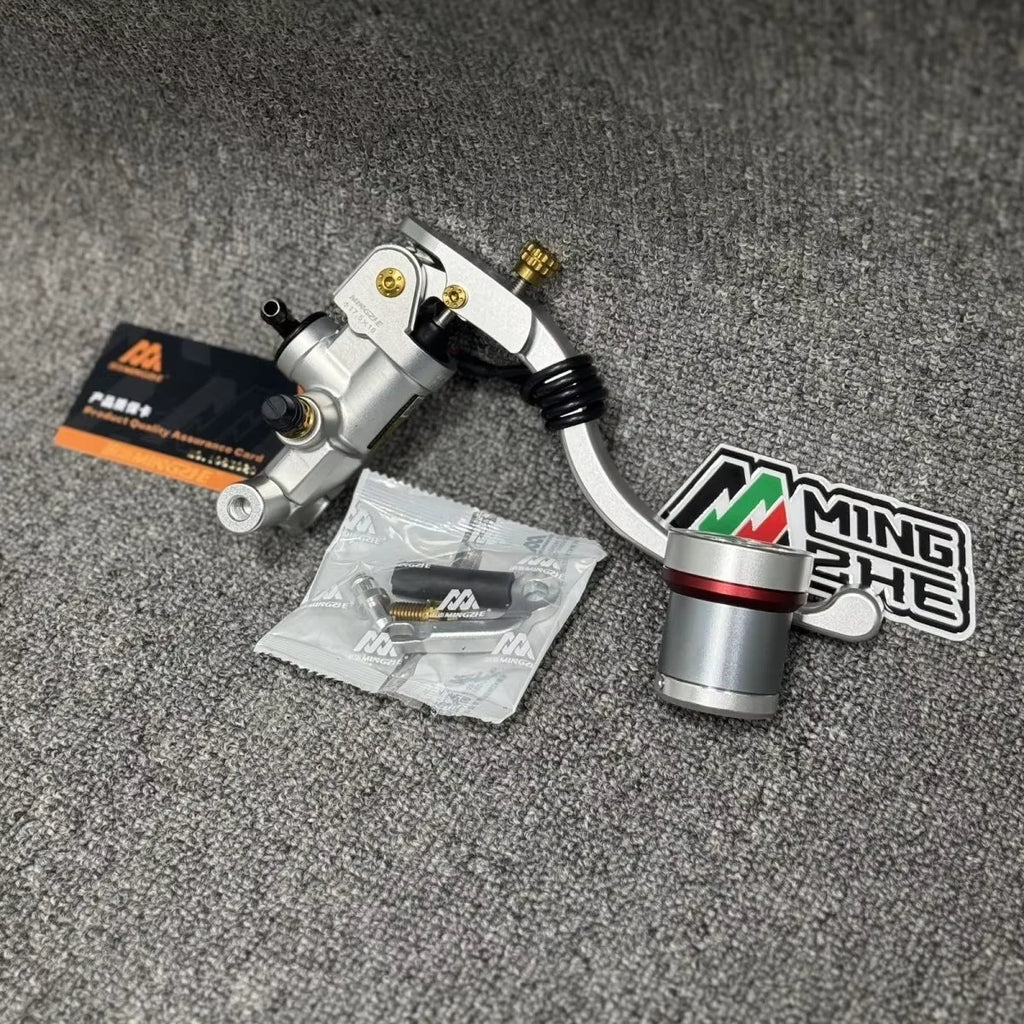Mingzhe M4S version new genuine direct push modified brake pump standard brake power-off Oasis Select Silver on the right