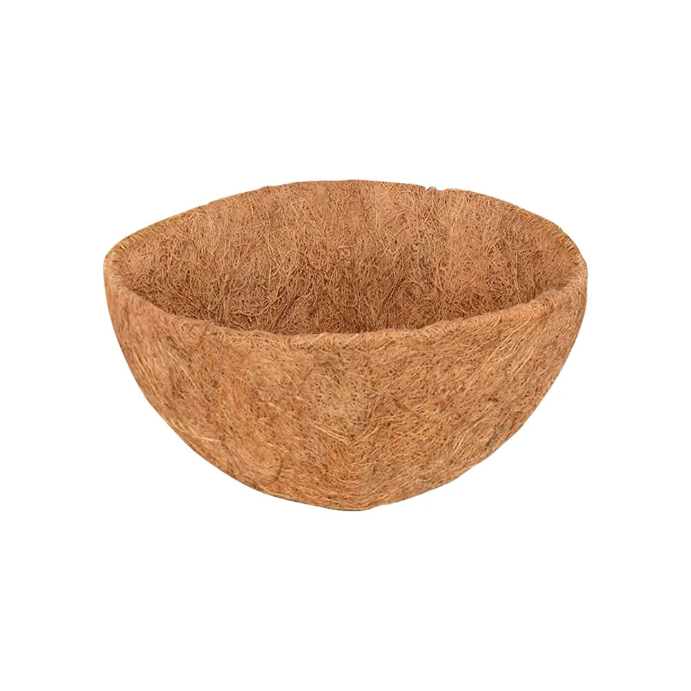 Coconut Fiber Basket Liners 8–16 Inch | Round Hanging Planters Basket Planter Liner Oasis Select