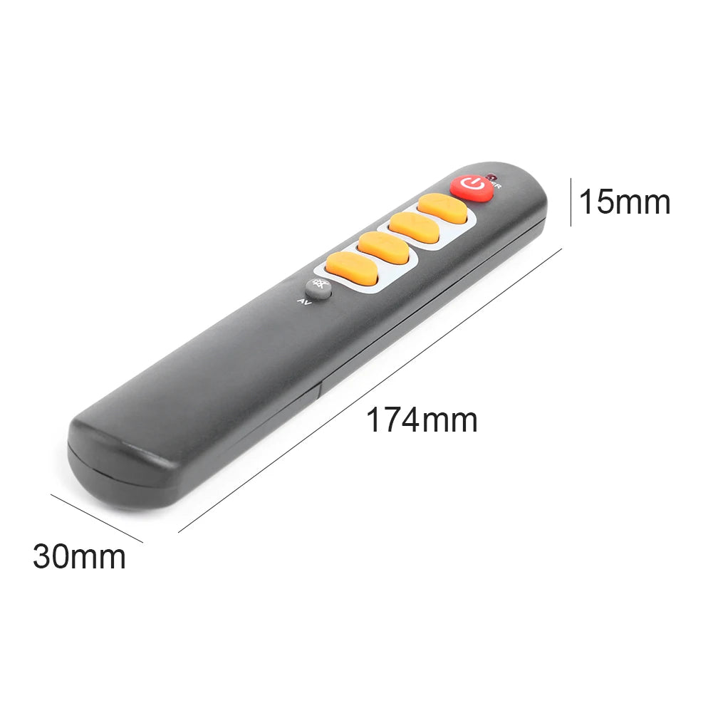 Universal 6-Button IR Learning Remote for TV STB DVD & More IR Learning Remote Oasis Select