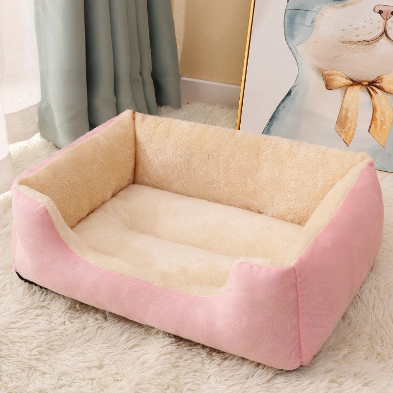 Winter Warm, All-season Plush Cat Pads for Cat and Dog Beds, Washable and Bite-resistant, Small, Medium and Large Dog Bed Pads Oasis Select