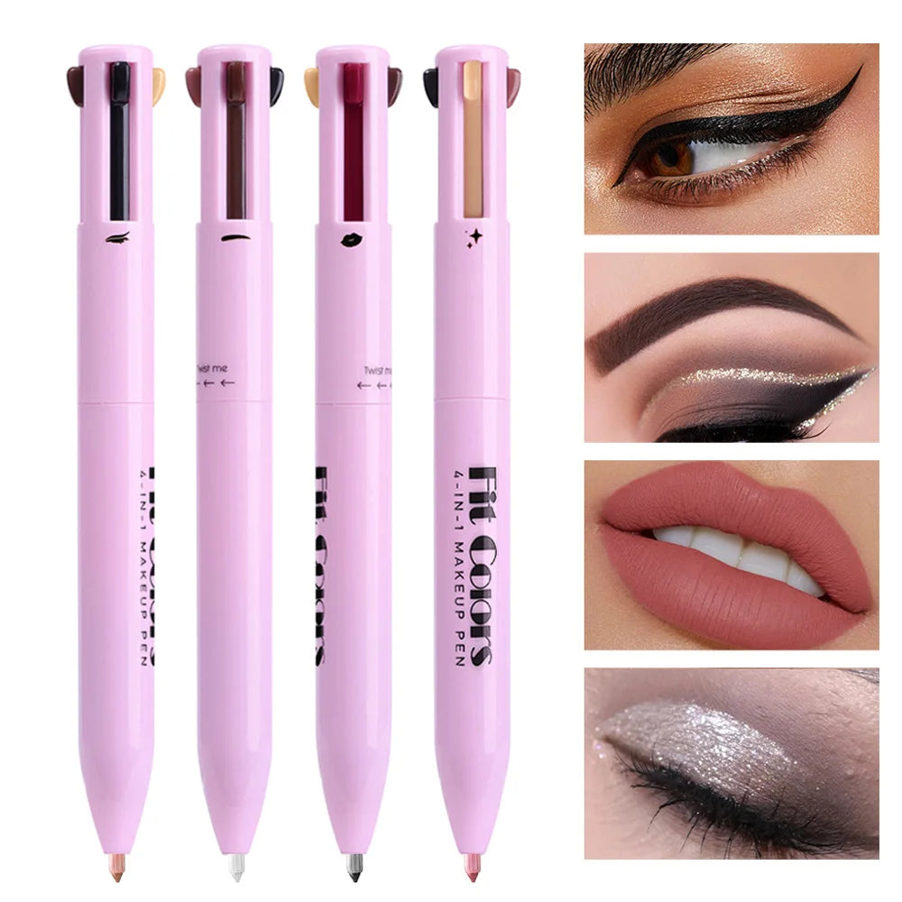 Fit Colors 4-in-1 Makeup Pencil – Eyeliner, Brow, Lip & Highlight