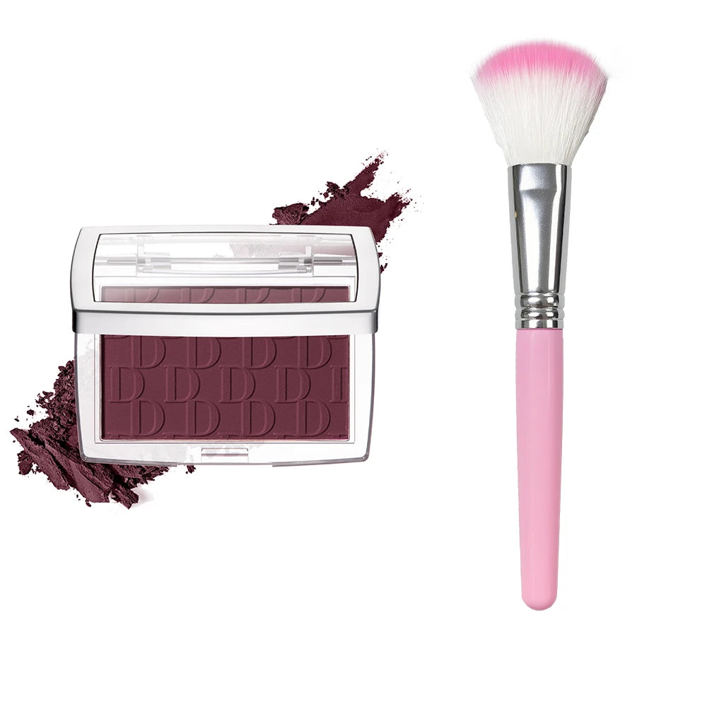 6 Colors Embossed Blush & Brush Natural Color Rendering Lasting-Wear Multi-Purpose Matte Blush Palette Woman Face Makeup Oasis Select SET 3