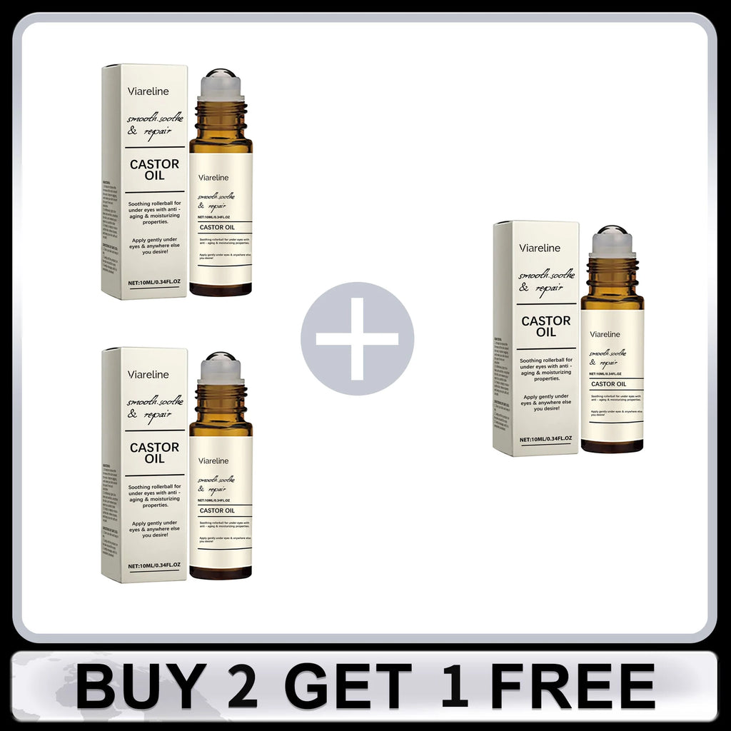 Viareline Castor Oil Eye Serum – Brighten & Firm 10ml