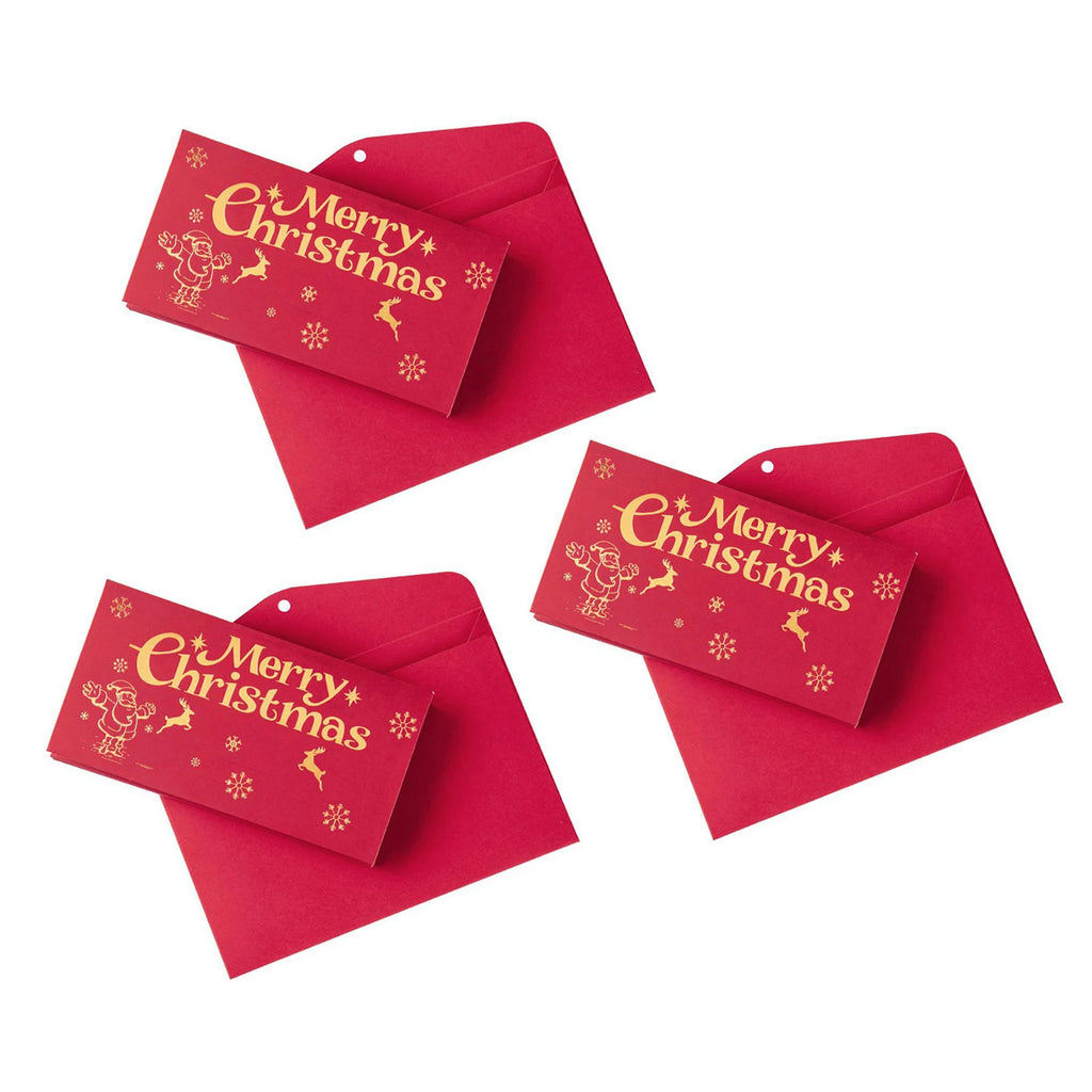Christmas Cash Gift Envelope Box | Novelty Money Holder Set