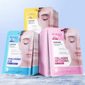 BIOAQUA Retinol Collagen Face Masks 15pc – Firming & Hydrating Facial Sheet Mask Oasis Select Mixed