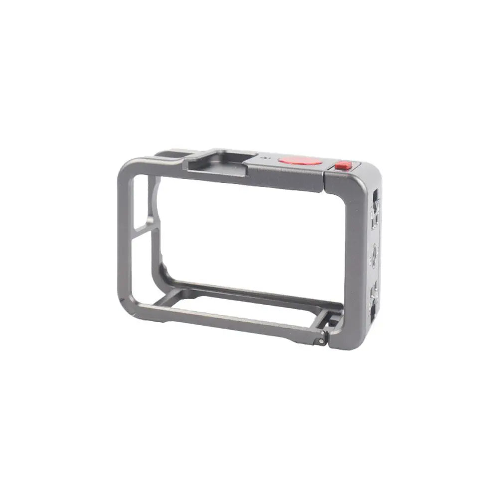 DJI Action 6 Aluminum Cage Frame | Cold Shoe & Quick Release