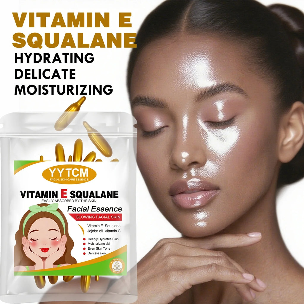 Vitamin E Moisturizing Capsule Essence – Brightening Skin Serum Face Serum Capsules Oasis Select