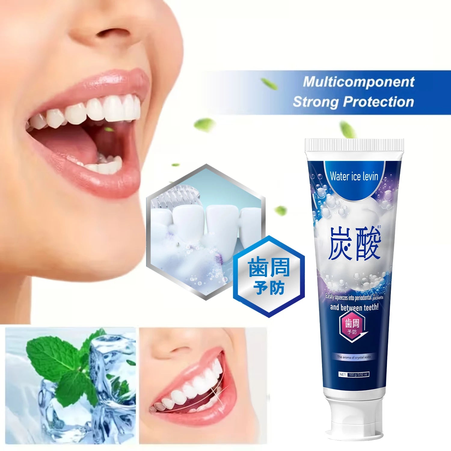 Hydroxyapatite Toothpaste – Vitamin C, Ceramide & Deep Clean Whitening Toothpaste Oasis Select