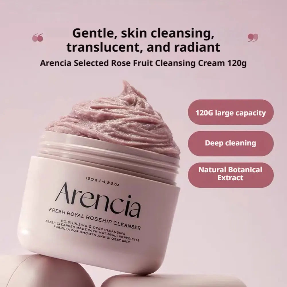 Arencia Fresh Green Rice Mochi Cleanser 120g Alcohol-Free Mineral Oil-Free Paraben-Free Gentle Formula Deep Cleanses Oasis Select