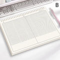 B5 60 Sheets Coil Notebook Portable Thickened Paper Multi-Functional Notepad for College Exam Revision Notes Oasis Select B