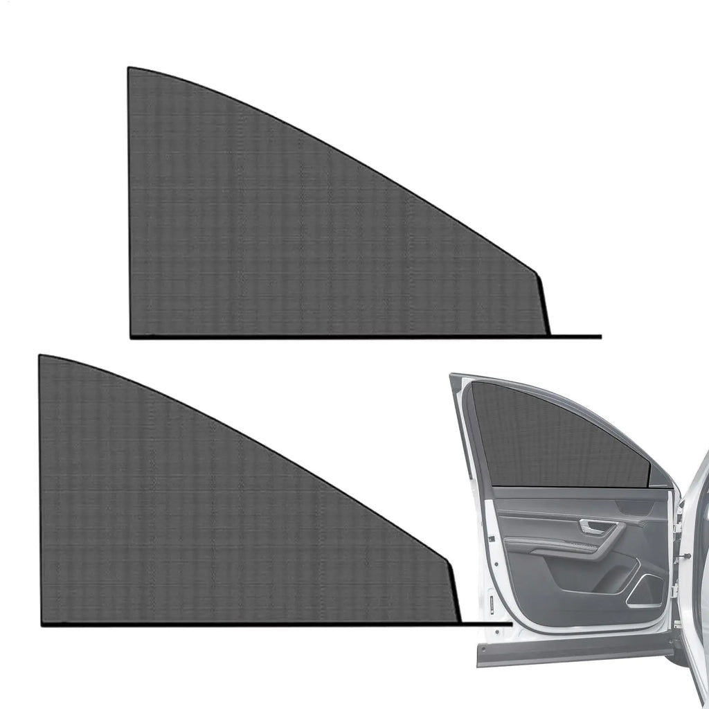 2Pcs Car Window Sunshade Cover Block UV Protection Car Side Window Shade Sunshades Sun Shade Cover Visor Shield Screen Oasis Select