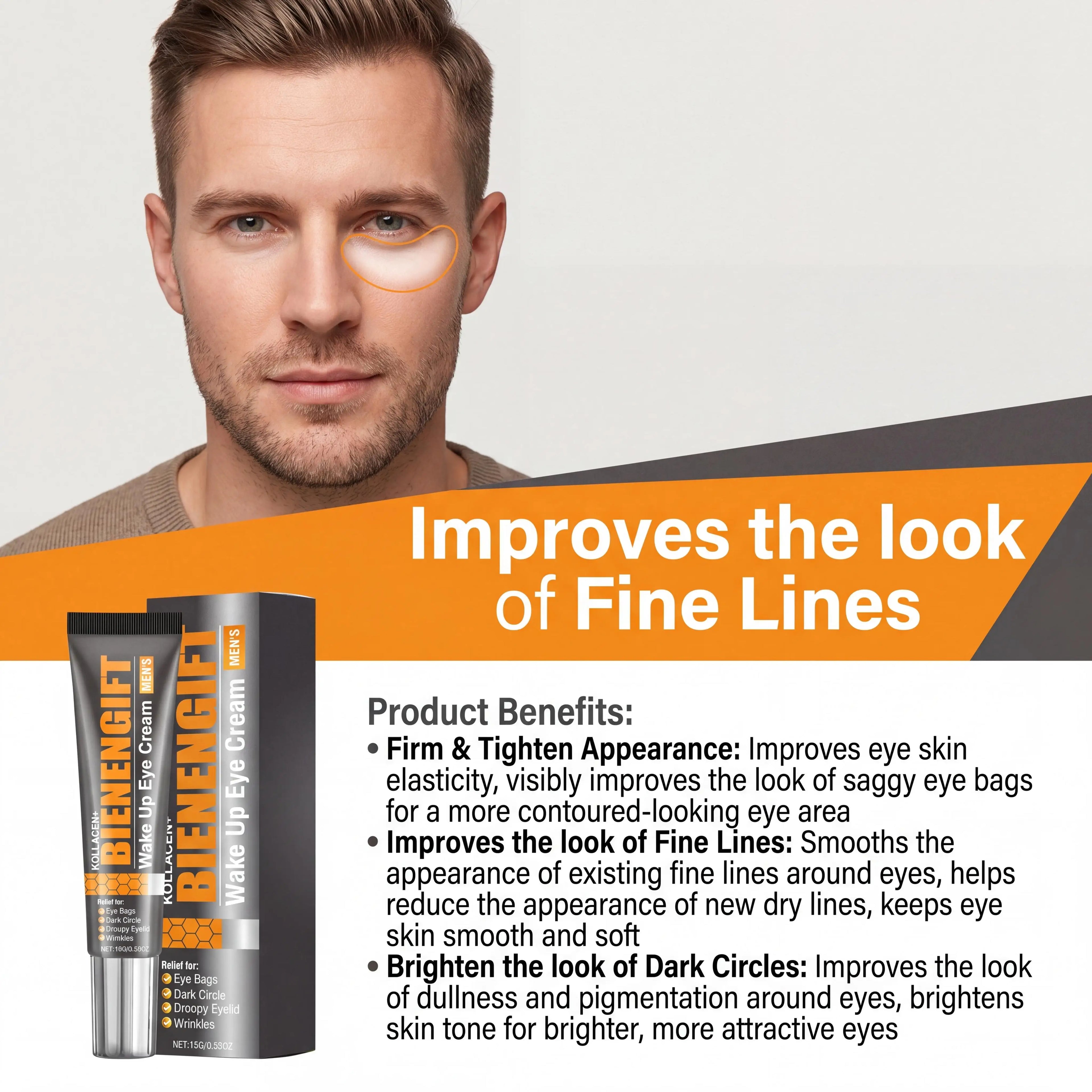 Bee Venom Eye Cream – Dark Circles, Puffiness & Firming Gel Eye Cream Gel Oasis Select