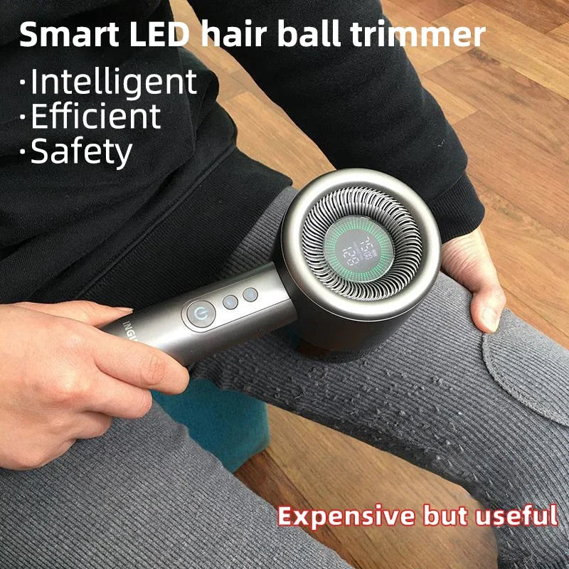 4000mAh Intelligent Lint Remover Spool Machine LCD 5-gear Pellet LED Lighting Hairball Trimmer Clothes Electric Lint Remover Oasis Select