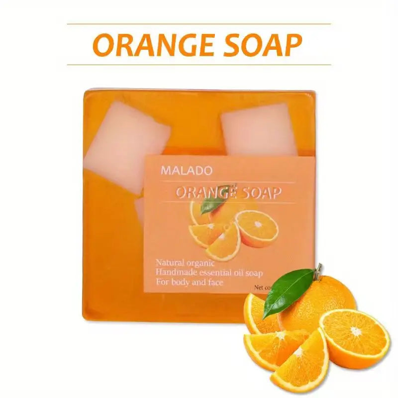 3.520Z Vitamin E, Sweet Orange Essential Oil Soap, Deep Cleansing Handmade body and face soap, fresh and sweet Oasis Select