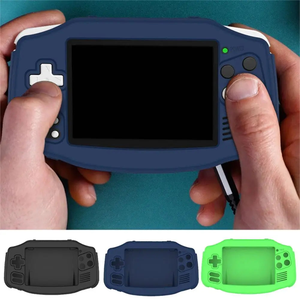 Silicone Case for Anbernic RG34XX – Drop Protection + Lanyard