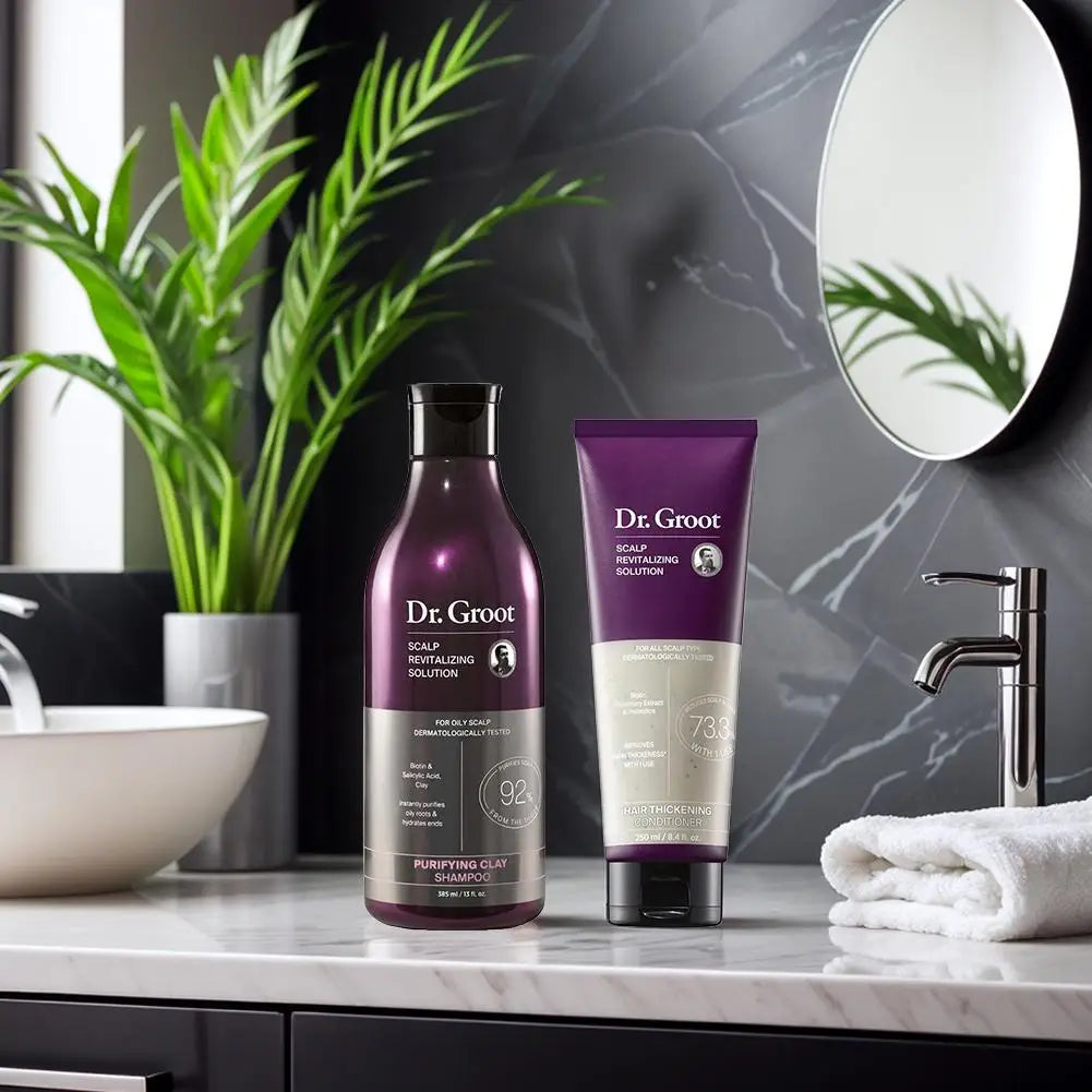 Dr.Groot Shampoo Conditioner Set Hair Loss Treatments Nourish Smoothing Thickening Scalp Hair Care Products Oasis Select