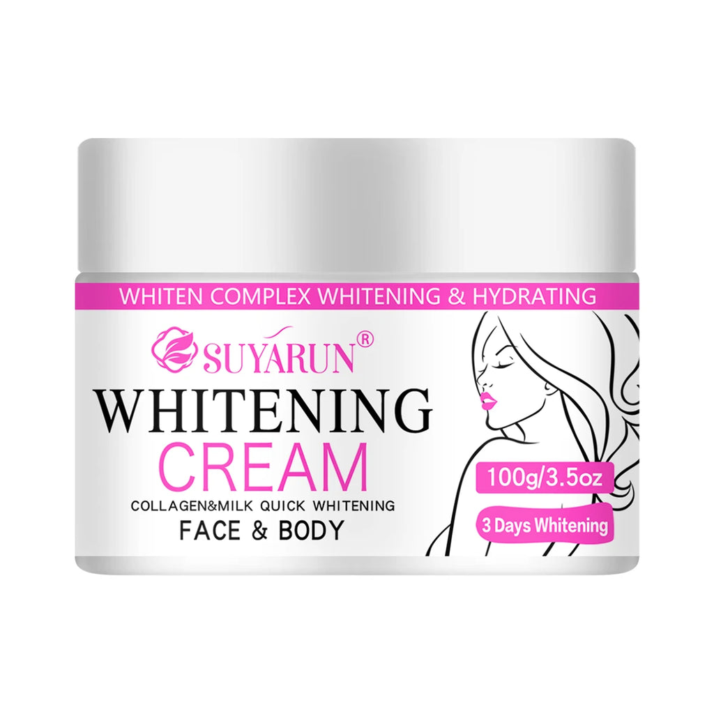 SUYARUN Brightening Cream – Hydrating Moisturizer for Glowing Skin Brightening Face Cream Oasis Select 100g