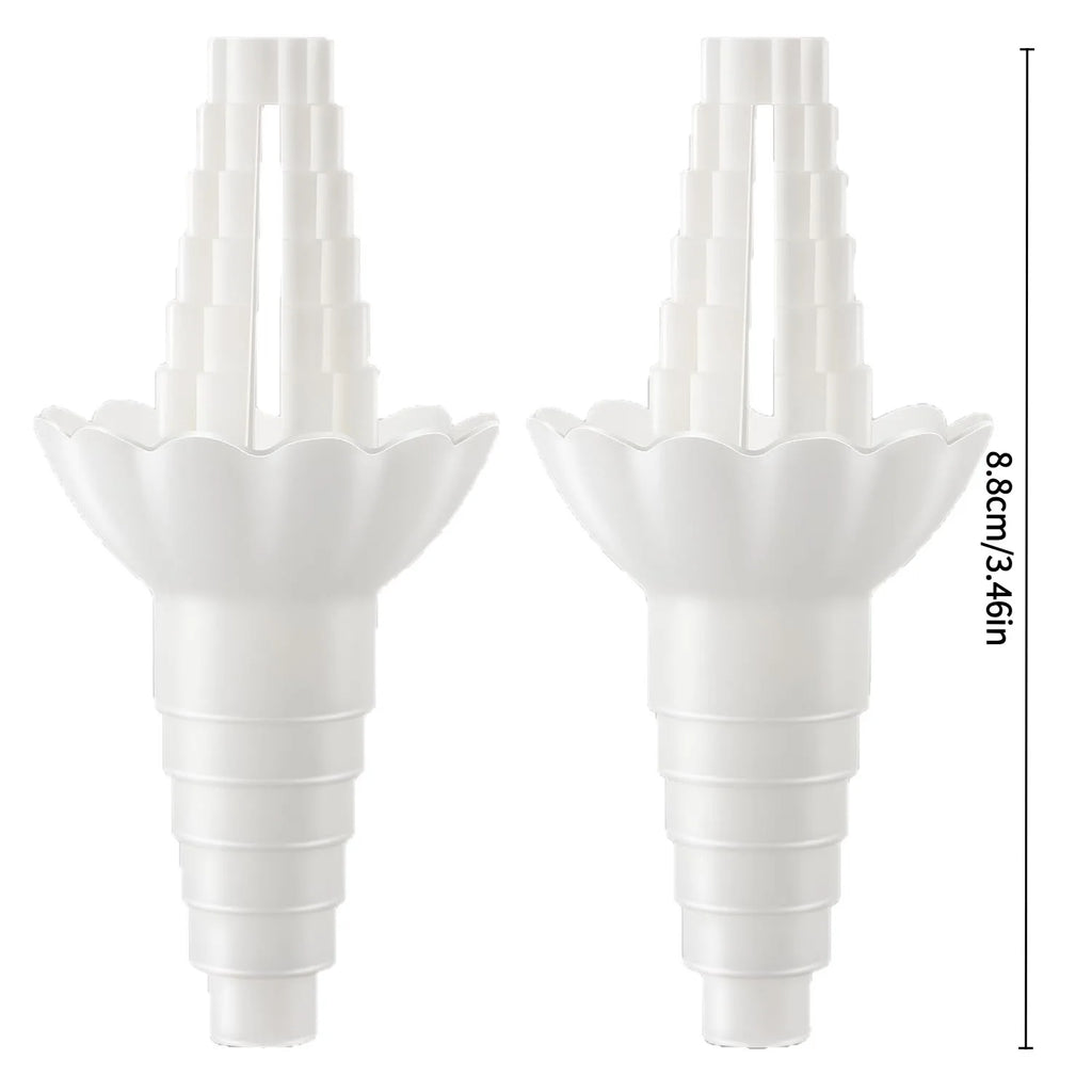 Universal Bottle Emptying Kit - Reusable Liquid Transfer Connector with No Waste Funnel Adapter, Compatible with Soap, Shampoo Oasis Select
