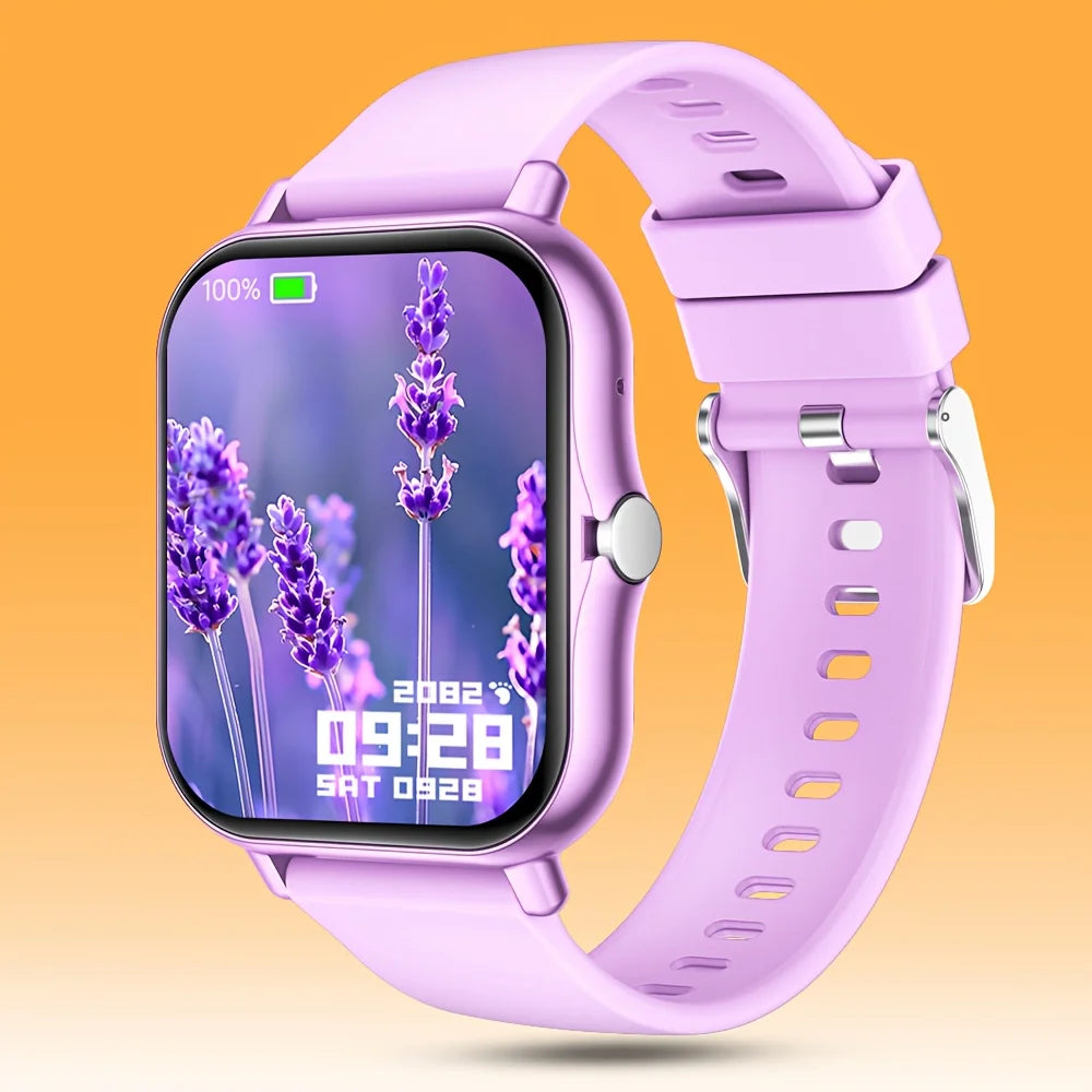 ERUN Smartwatch 1.83" Touch Display, Alexa, Silicone Strap