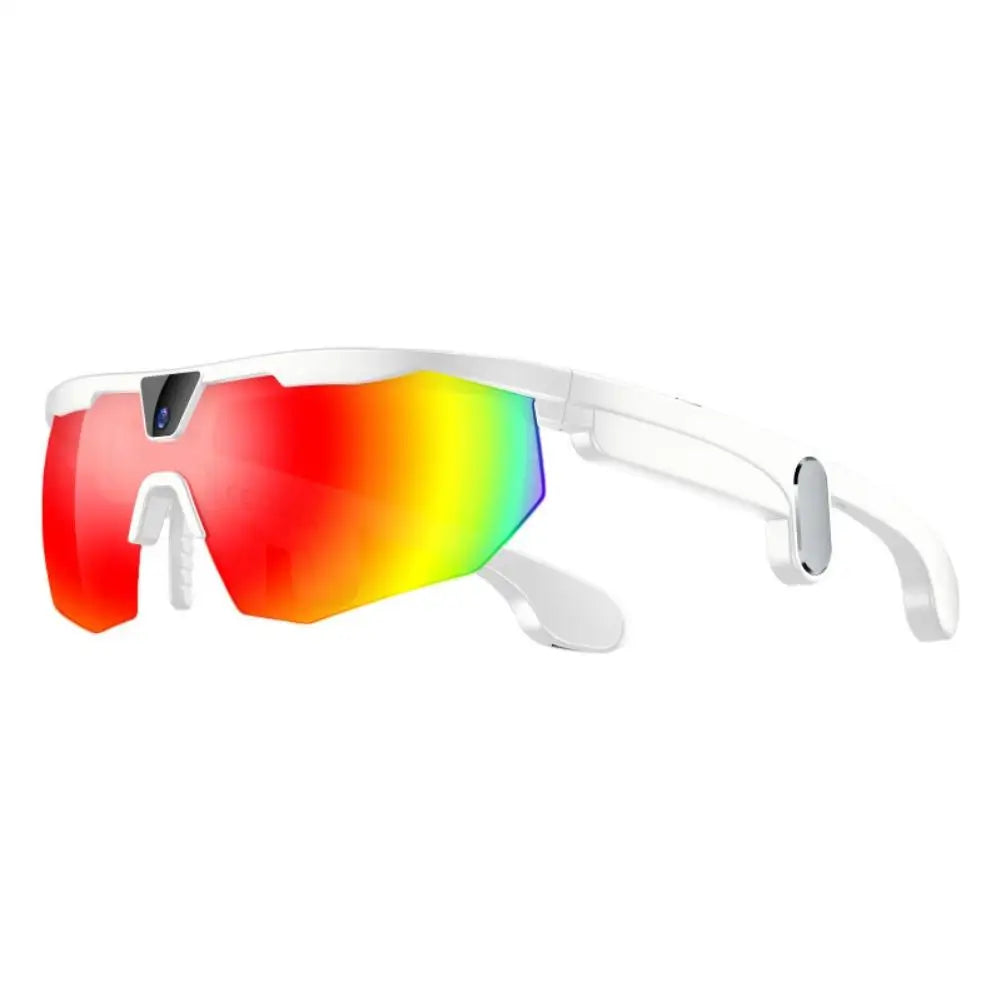 AI Smart Cycling Glasses - 8MP Camera, 1200P Video Record, Real-time Translation, BT Call Chat Cycling Sunglasses For Men Women Oasis Select 04