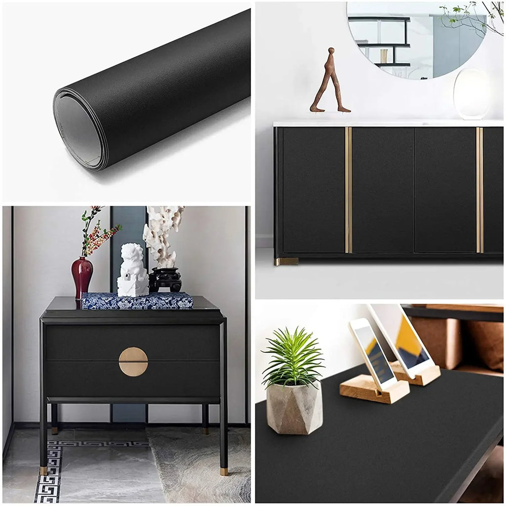 PVC 55cm Matte Self-Adhesive Wallpaper Suitable For Walls Kitchen Cabinets Furniture Wall Decoration Living Room Wardrobes Etc. Oasis Select
