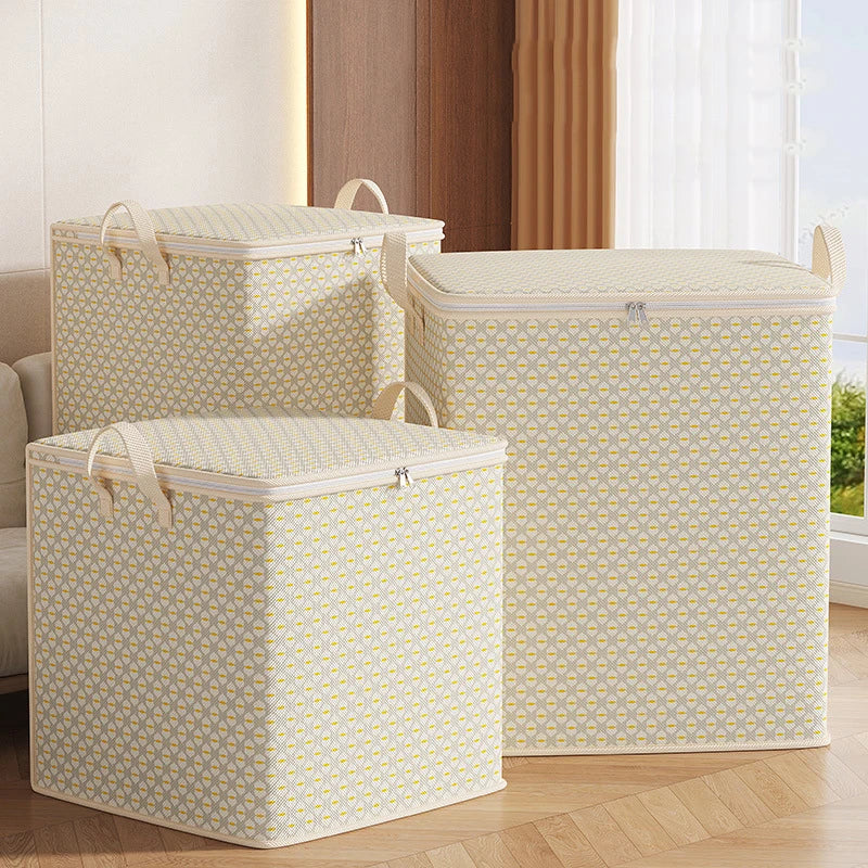 Extra Large Under Bed Storage Bag | Zippered Bedding Organizer