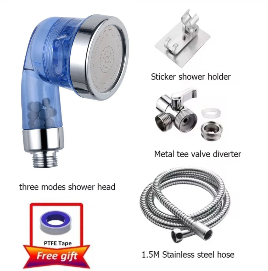 New Faucet extender external shower head bathroom faucet adapter attachment washbasin faucet external shower head set Oasis Select SIiver set H