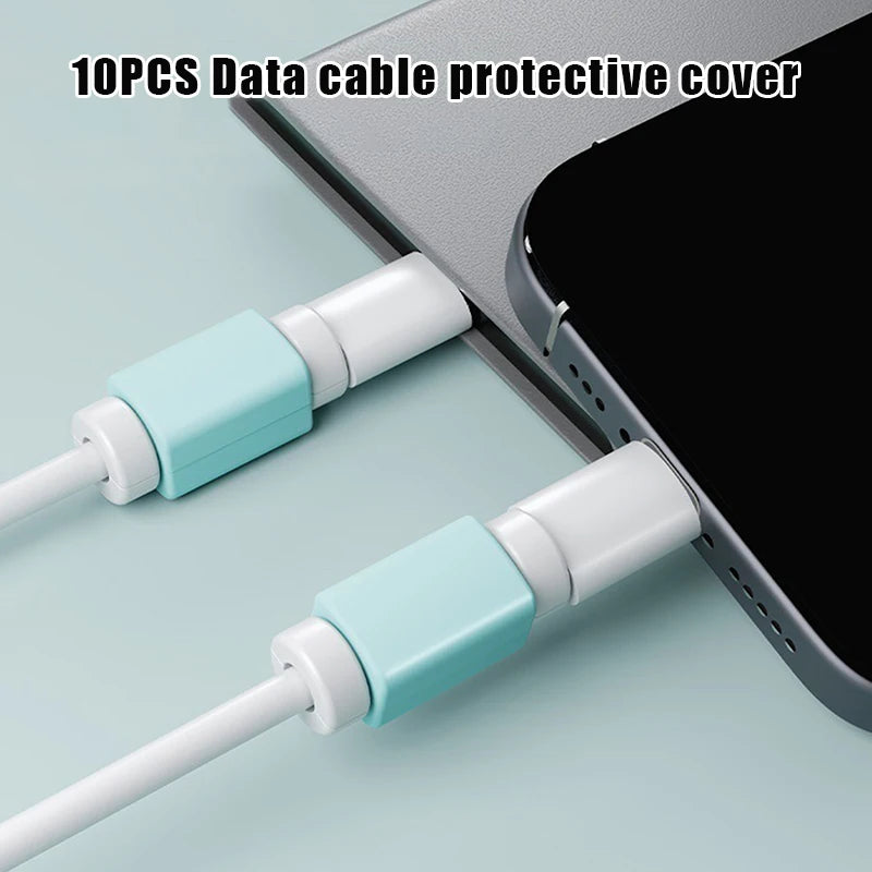 susu 10PCS Data Cable Protector Universal Anti-Break Protective Cover For Android iPhone All Phone Users Hot Sale New 2026 Oasis Select A1