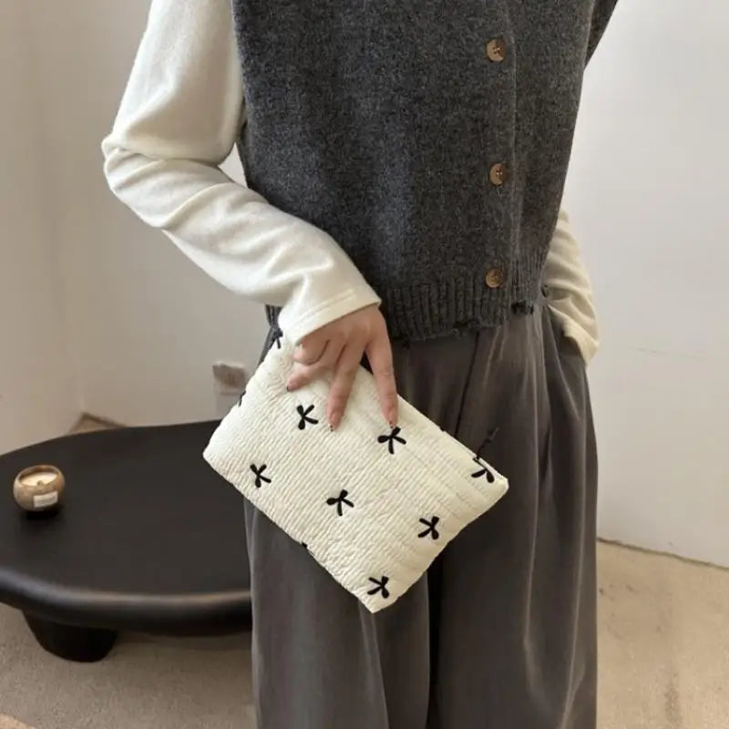 Bowknot Korean Style Clutch Bag – Women's Fashion Purse Fashion Clutch Bag Oasis Select